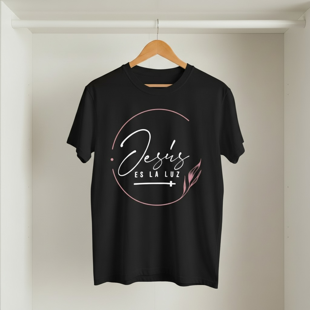 Camiseta / Polera “Jesús es la Luz”