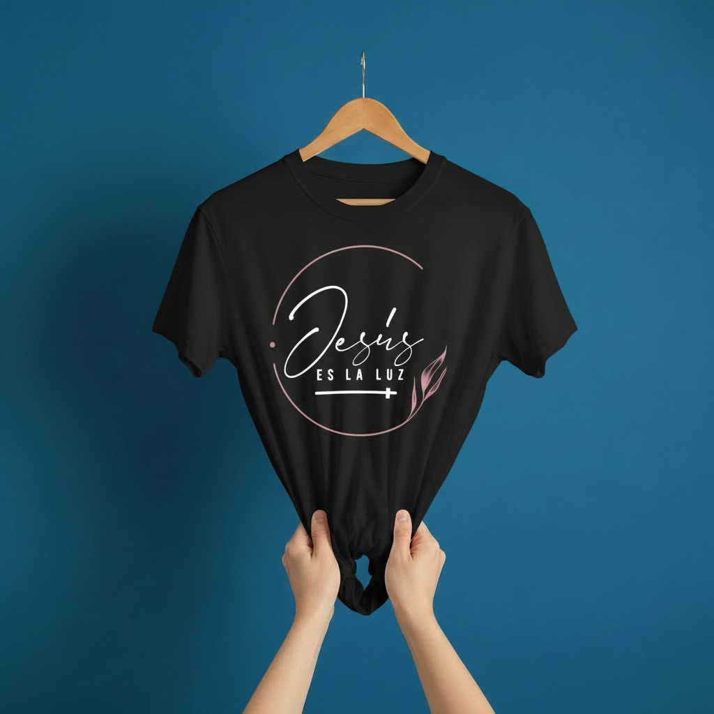 Camiseta / Polera “Jesús es la Luz”