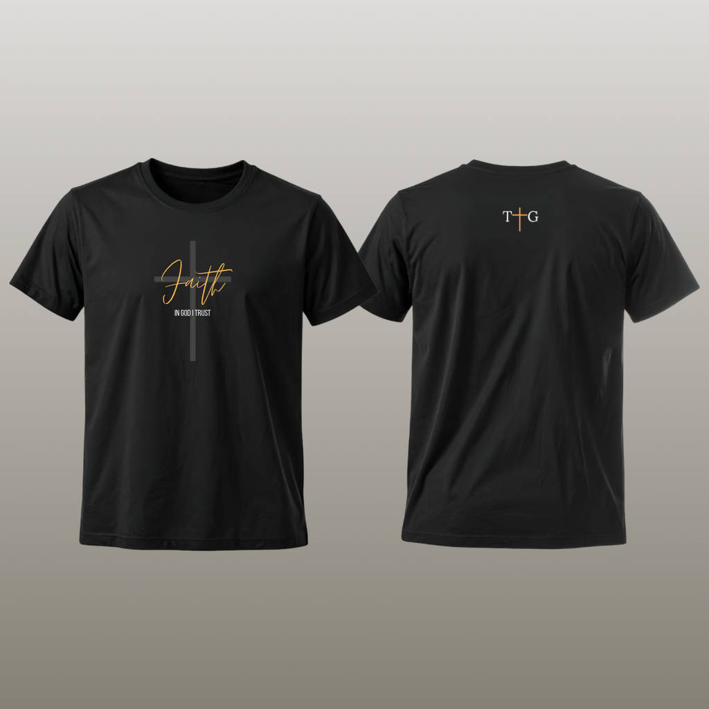 Camiseta / Polera “Faith in God I Trust”