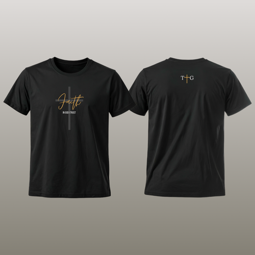 Camiseta / Polera “Faith in God I Trust”