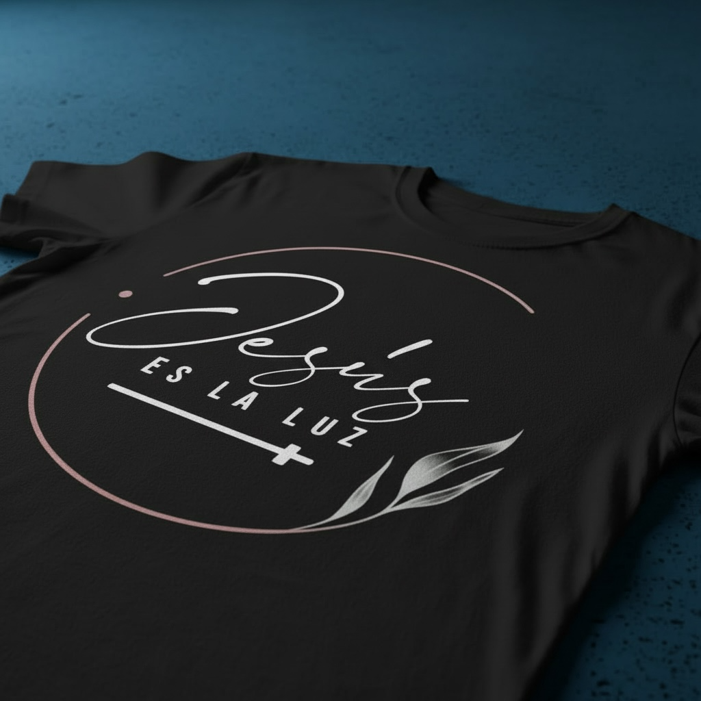 Camiseta / Polera “Jesús es la Luz”