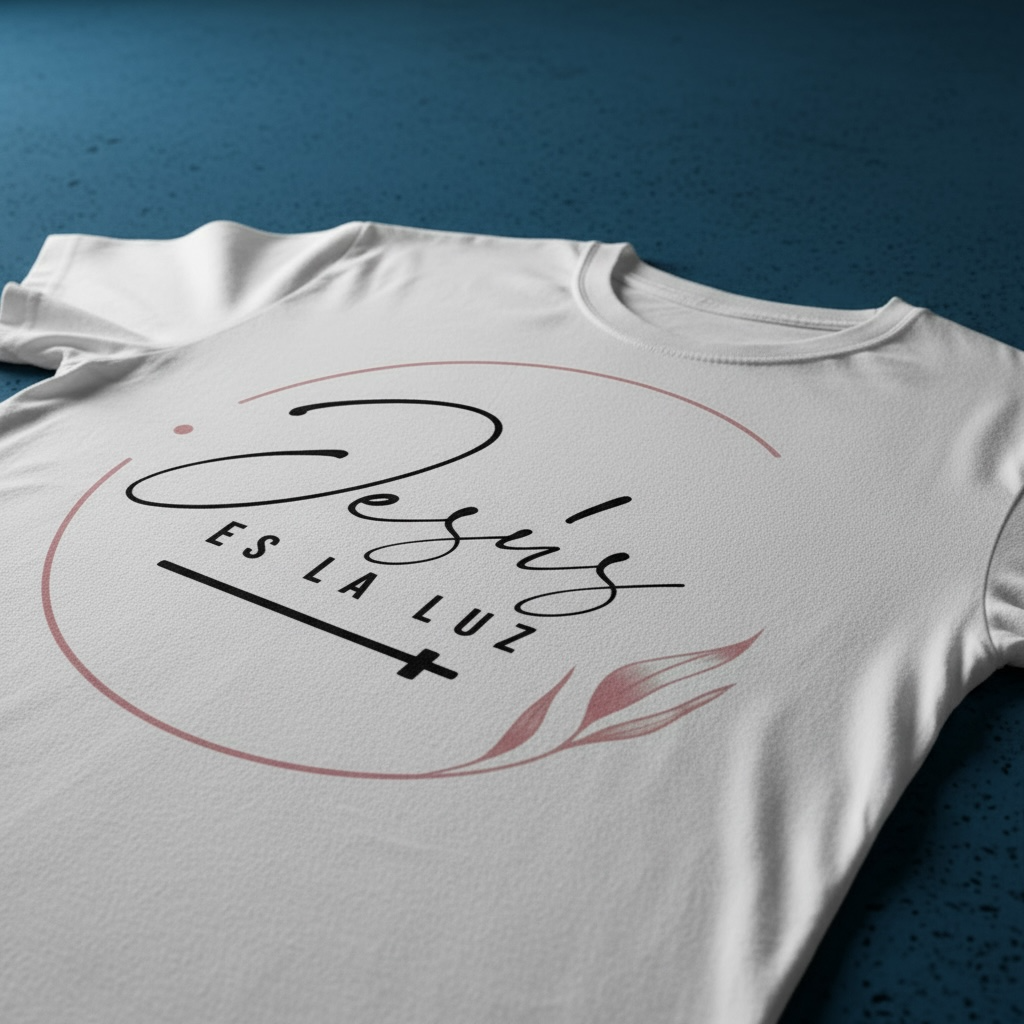 Camiseta / Polera “Jesús es la Luz”