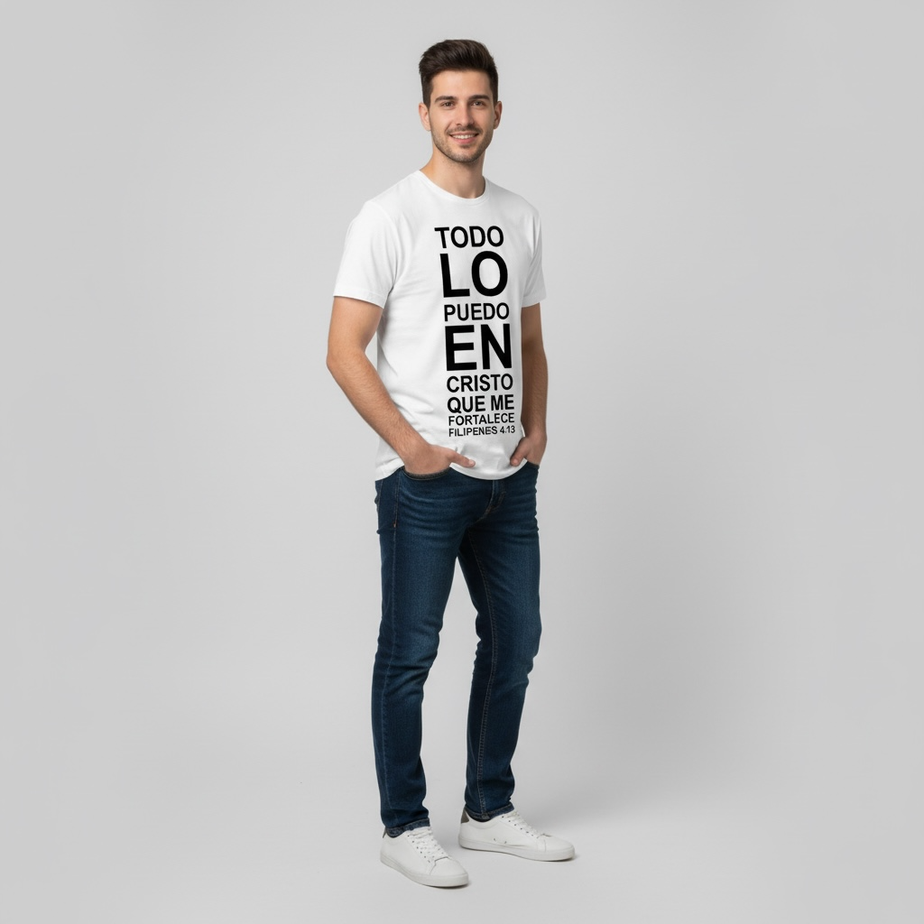 Camiseta / Polera “Filipenses 4:13”