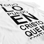 Camiseta / Polera “Filipenses 4:13”