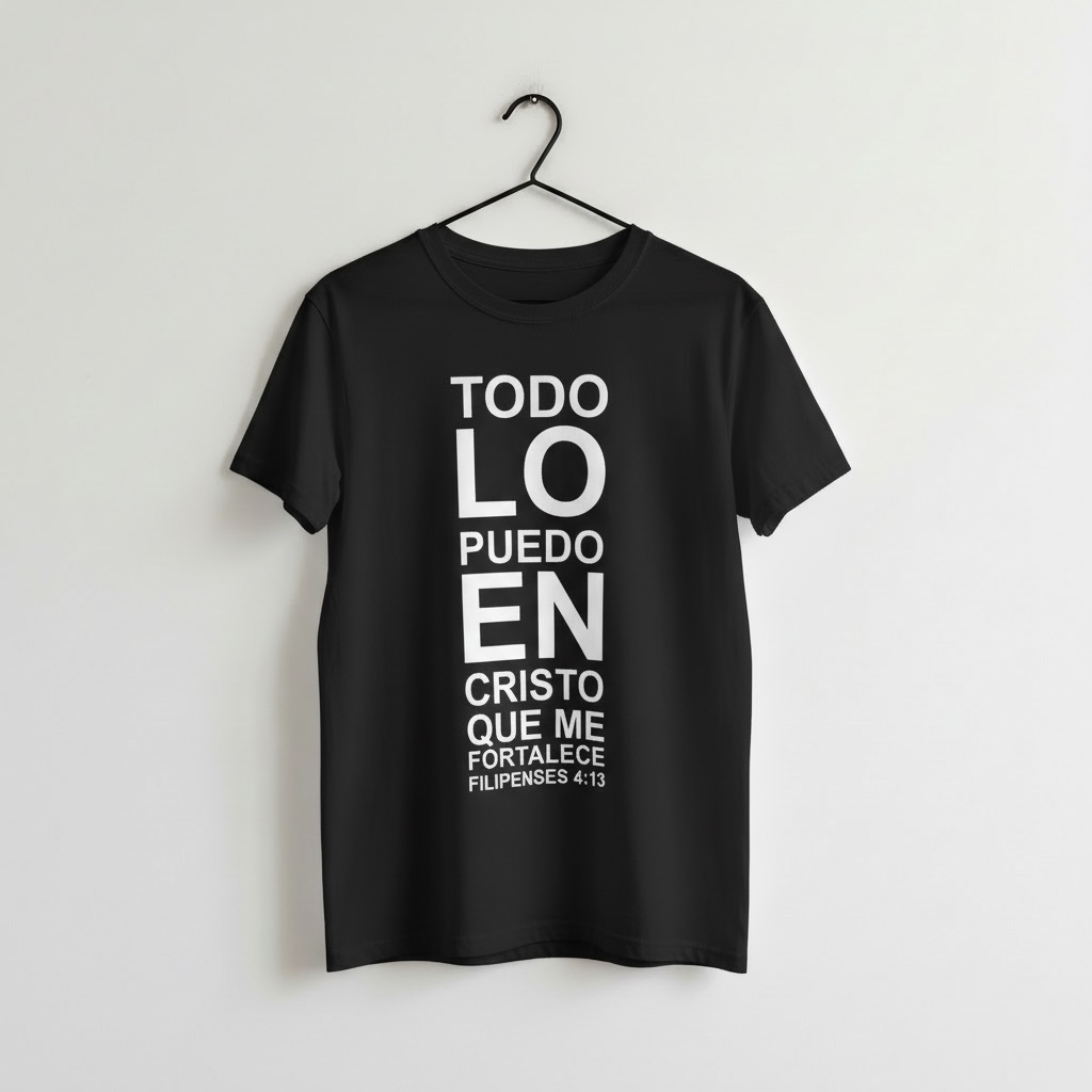 Camiseta / Polera “Filipenses 4:13”