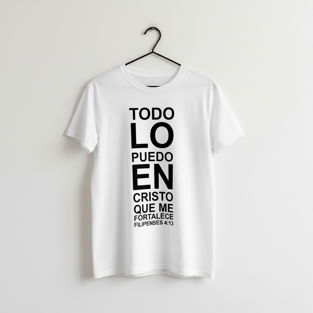 Camiseta / Polera “Filipenses 4:13”