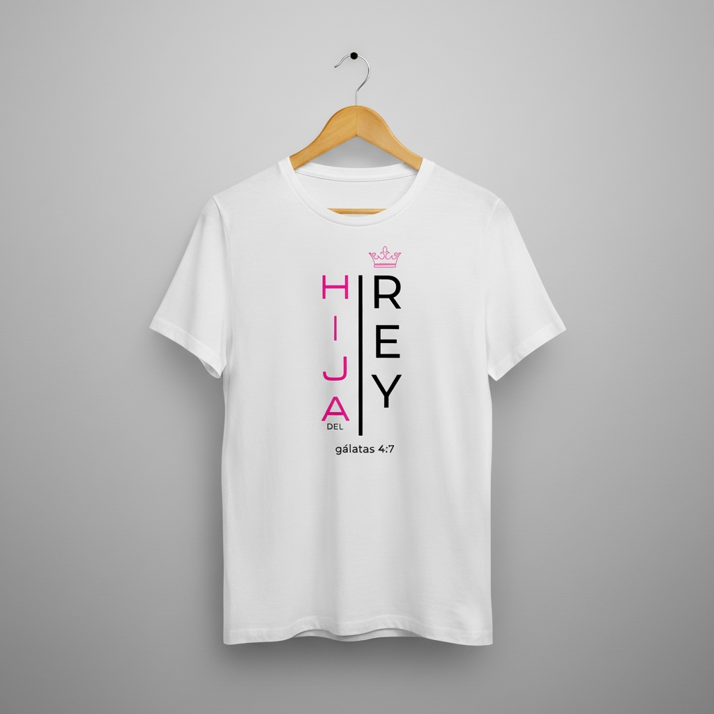 Camiseta / Polera “Hija del Rey”