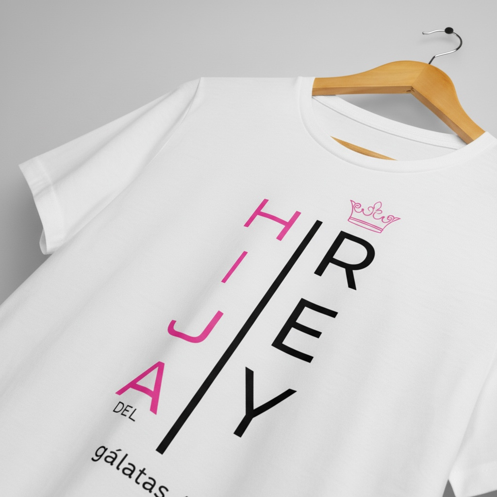 Camiseta / Polera “Hija del Rey”