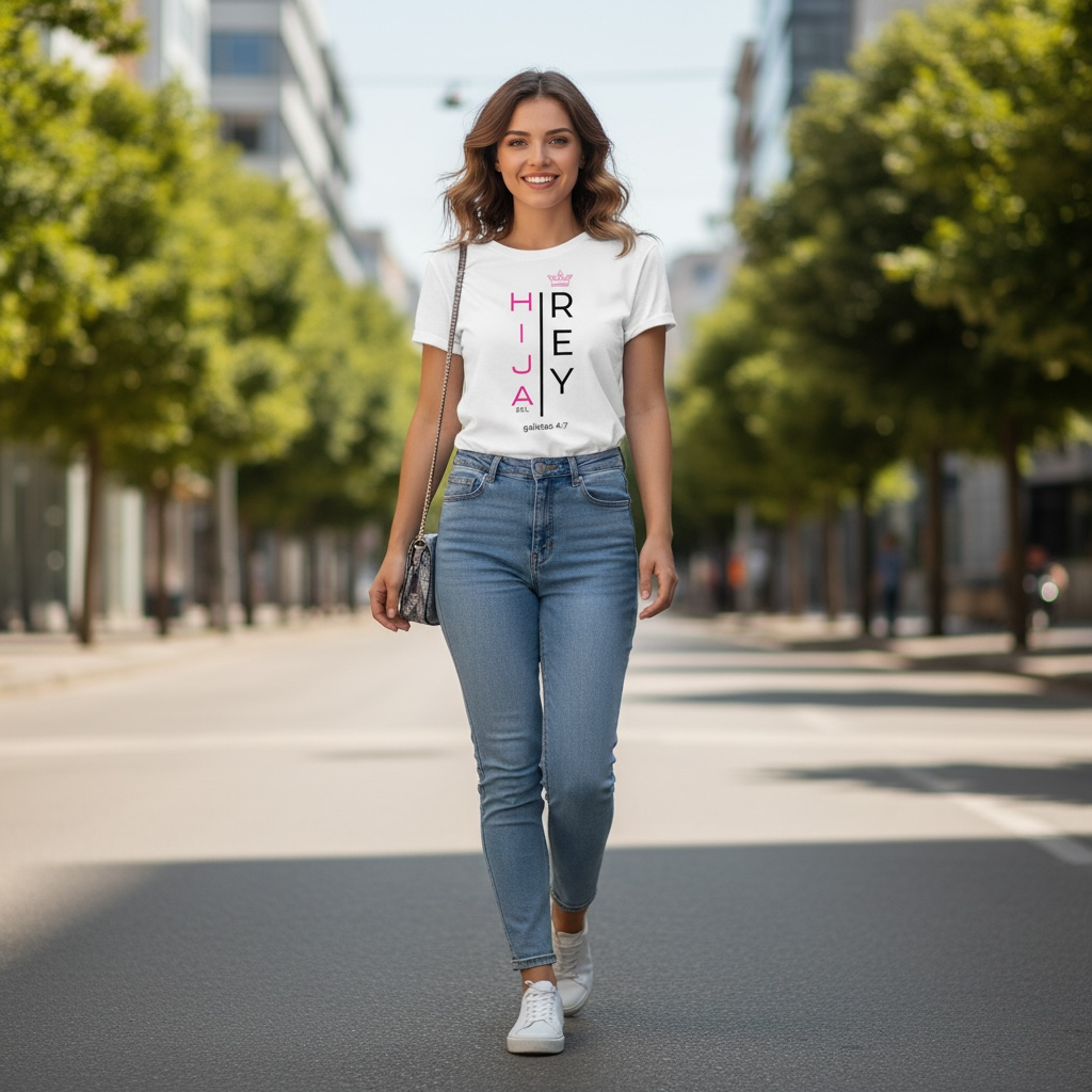 Camiseta / Polera “Hija del Rey”