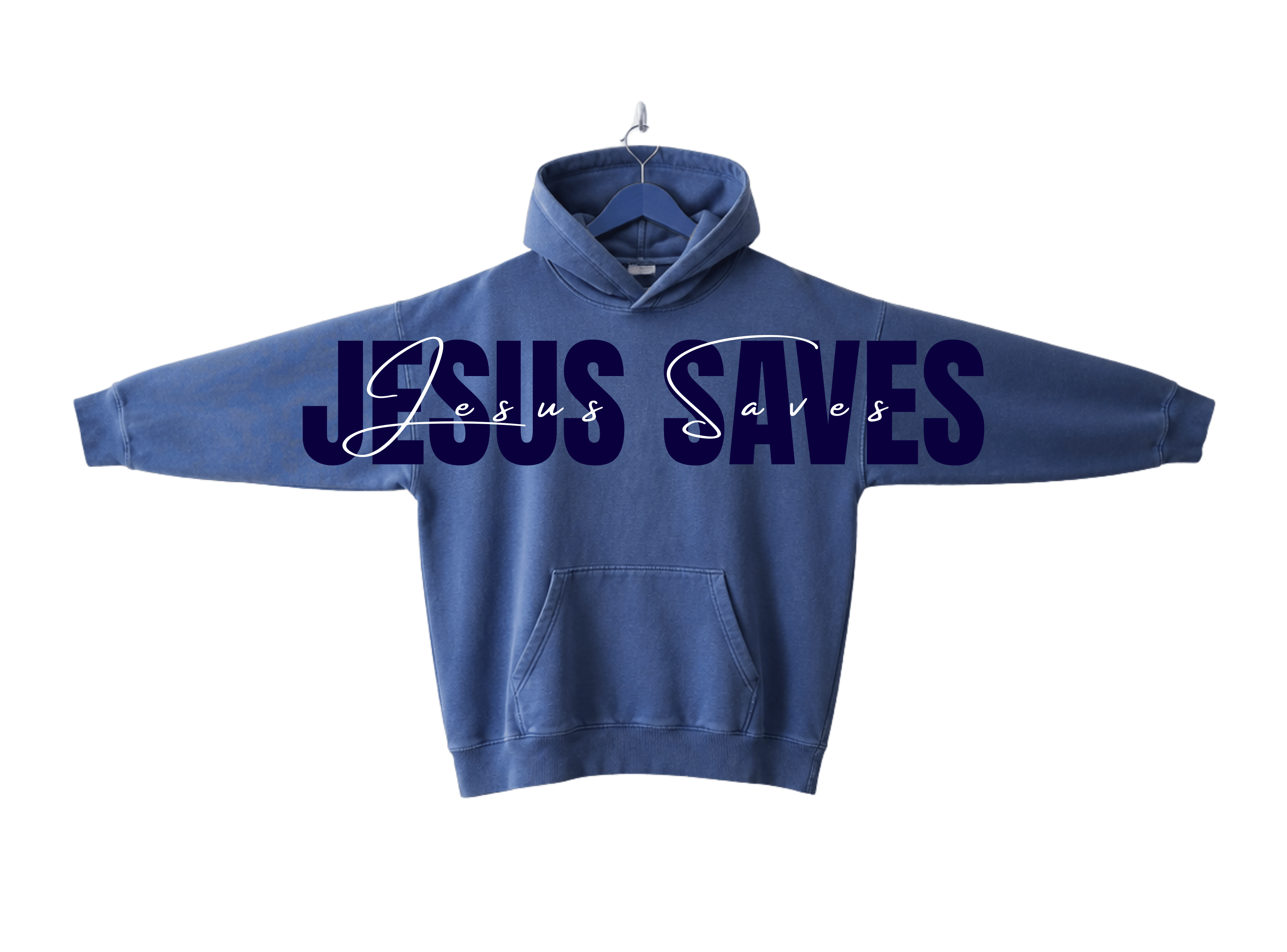 Hoodie / Poleron "Jesus Saves"